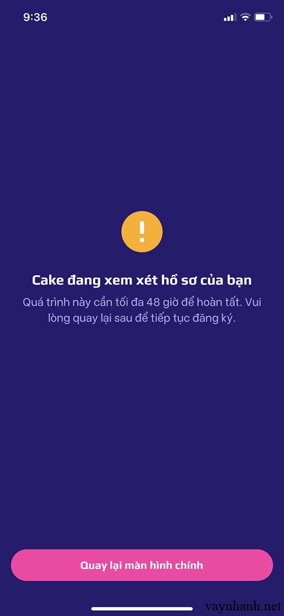 Hướng dẫn chi tiết đăng ký Cake By VPbank