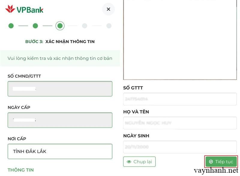 Hướng dẫn đăng ký mở tài khoản VPBank NEO