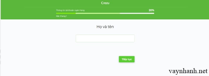 App vay tiền nhanh Crezu online cấp tốc lấy ngay sau 15 phút