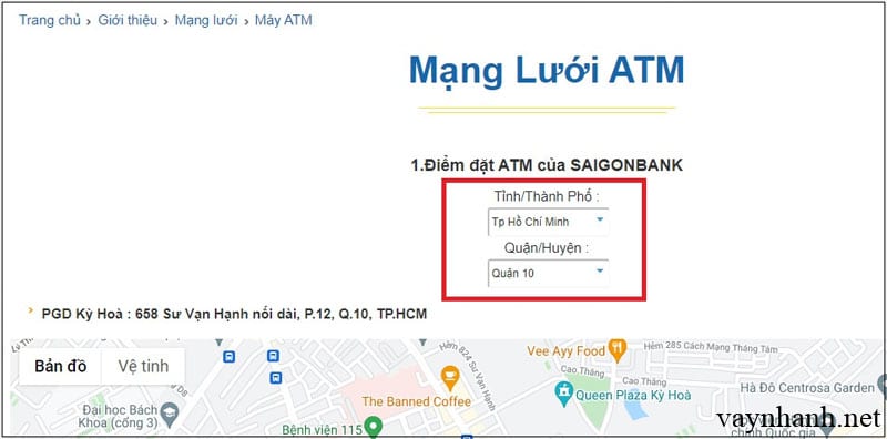 Thông tin chi tiết về ngân hàng Saigonbank