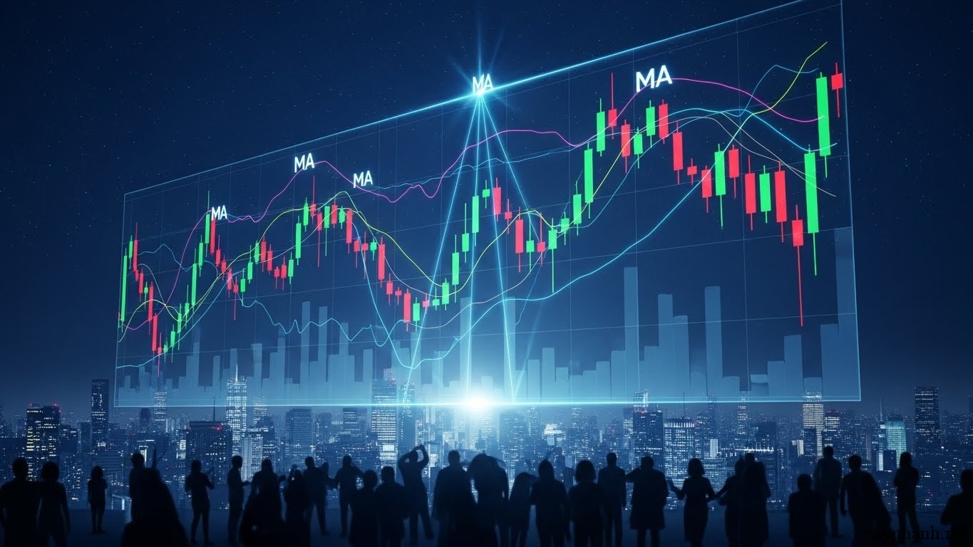 Đường MA Chứng Khoán: Cách Dùng MA20/MA50/MA200 Bắt Sóng Lớn (A–Z)