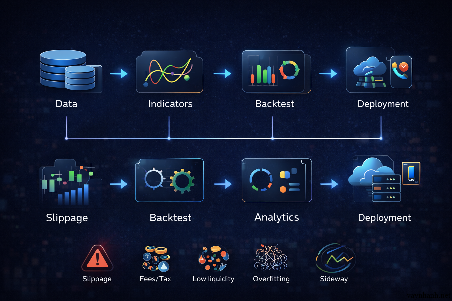 Chứng Khoán 2026: Algo Trading Cổ Phiếu Ngân Hàng VCB MBB VPB Thực Chiến